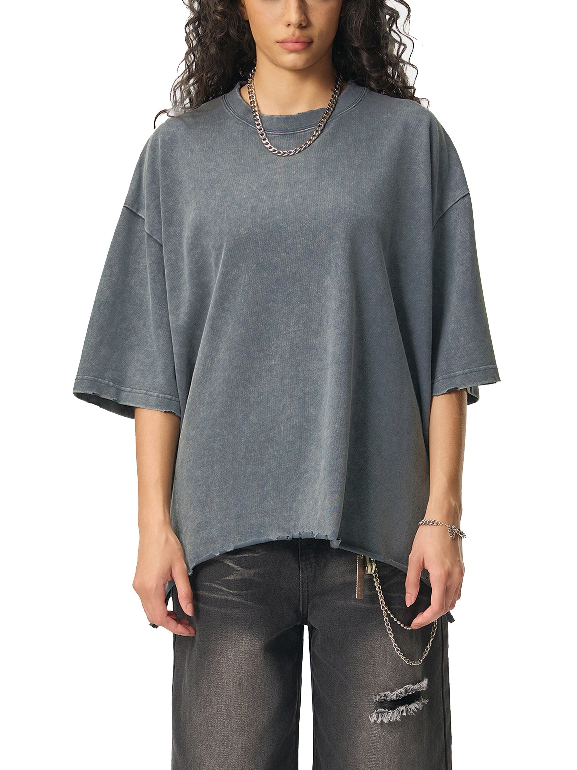 No Limits™ Special Series Ghost-Denim Signed T-Shirt - 340 GSM (10 oz)