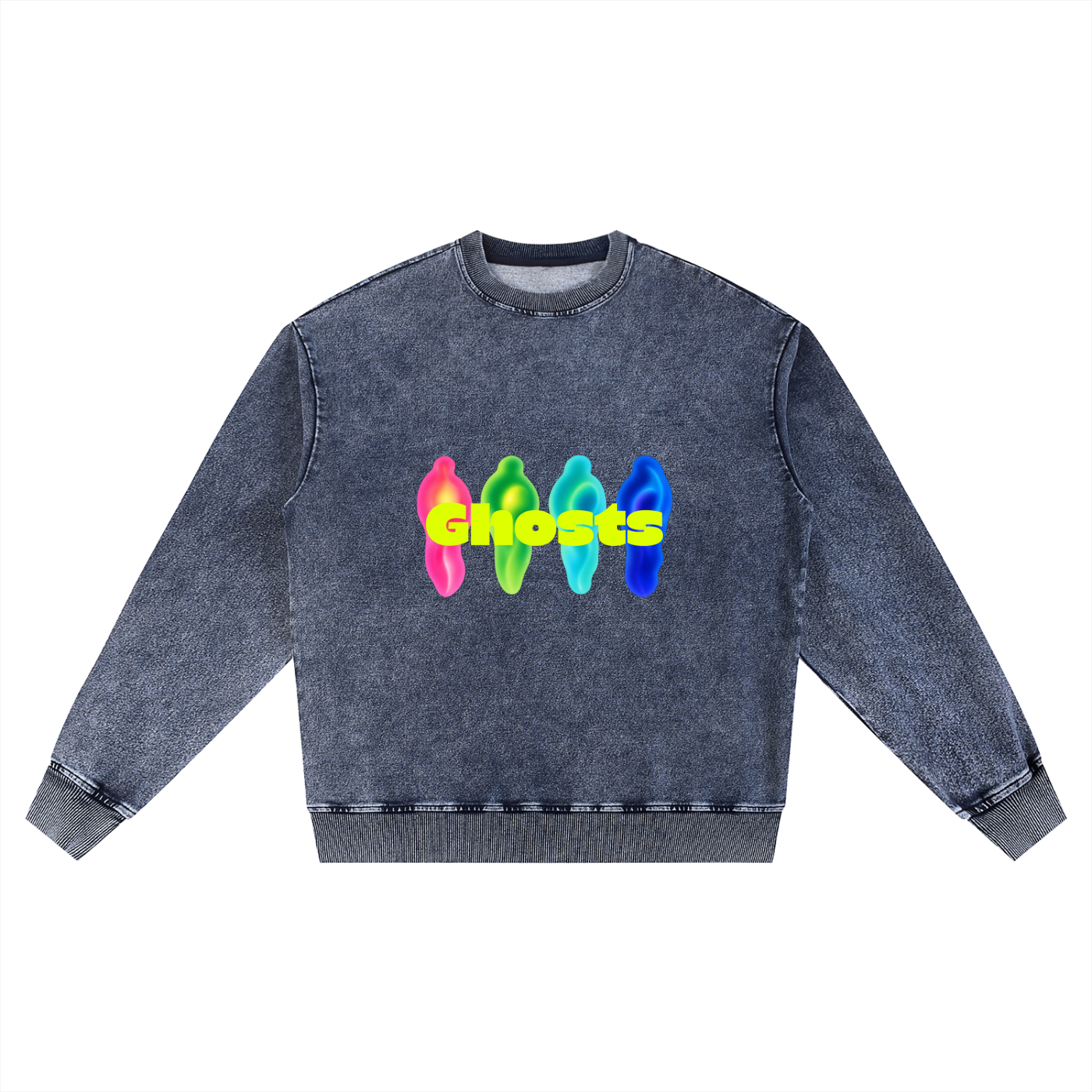 No Limits™ Special Series Ghost-Denim Sweatshirt - 380 GSM (11.2 oz)