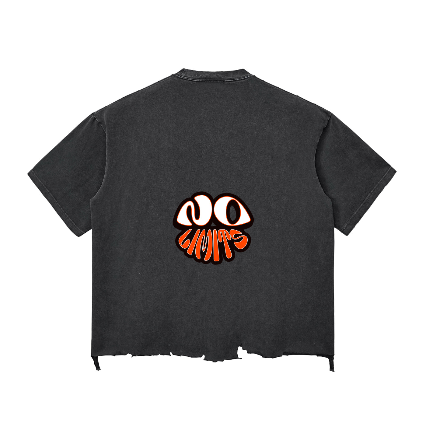 No Limits™ Special Series Ghost-Denim Signed T-Shirt - 340 GSM (10 oz)