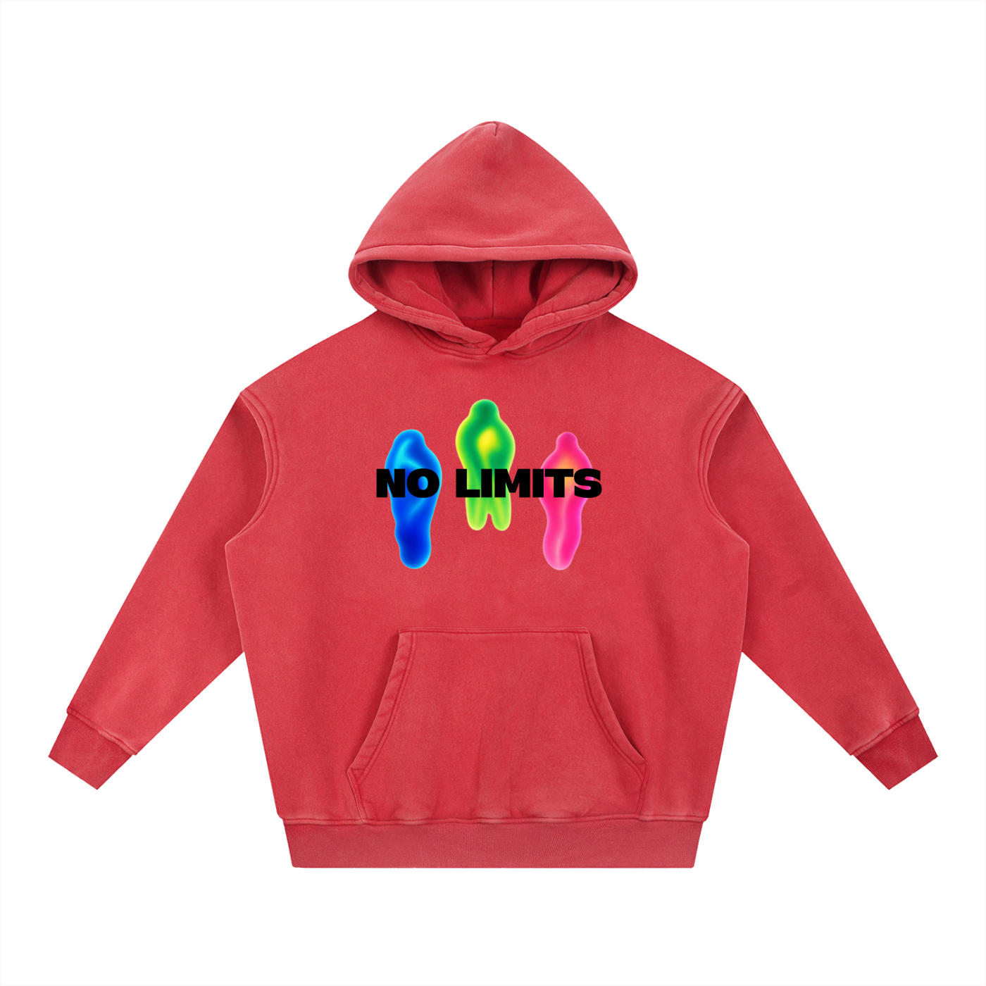 No Limits™ Special Series Ghost-Denim Hoodie - 355 GSM (10.5 oz)