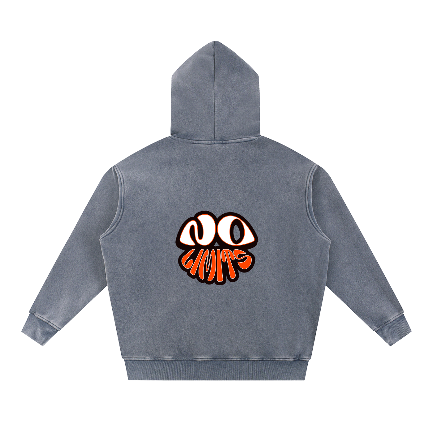 No Limits™ Special Series Ghost-Denim Hoodie - 355 GSM (10.5 oz)