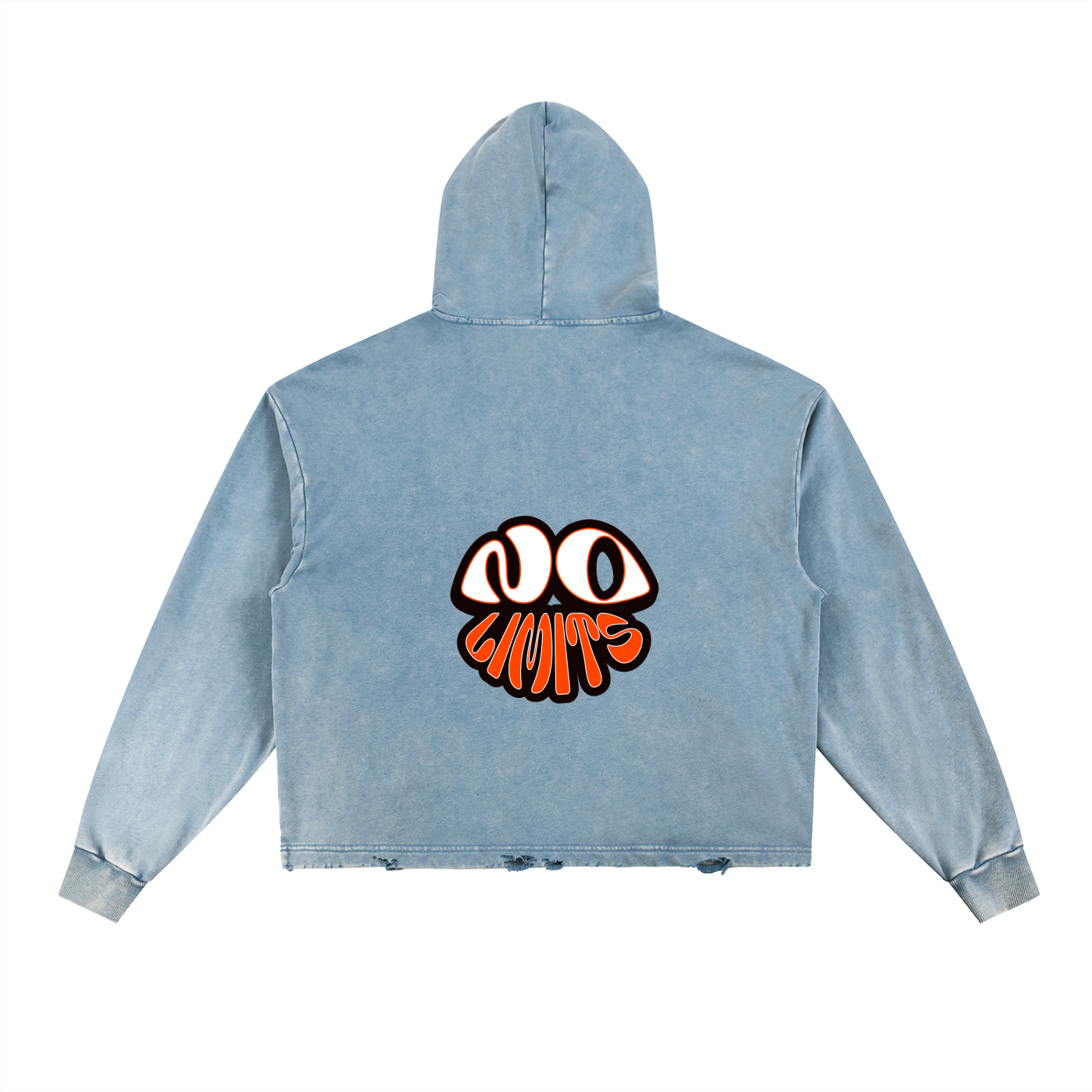 No Limits™ Special Series Brave & Kind Denim Hoodie  - 340 GSM = 10 oz