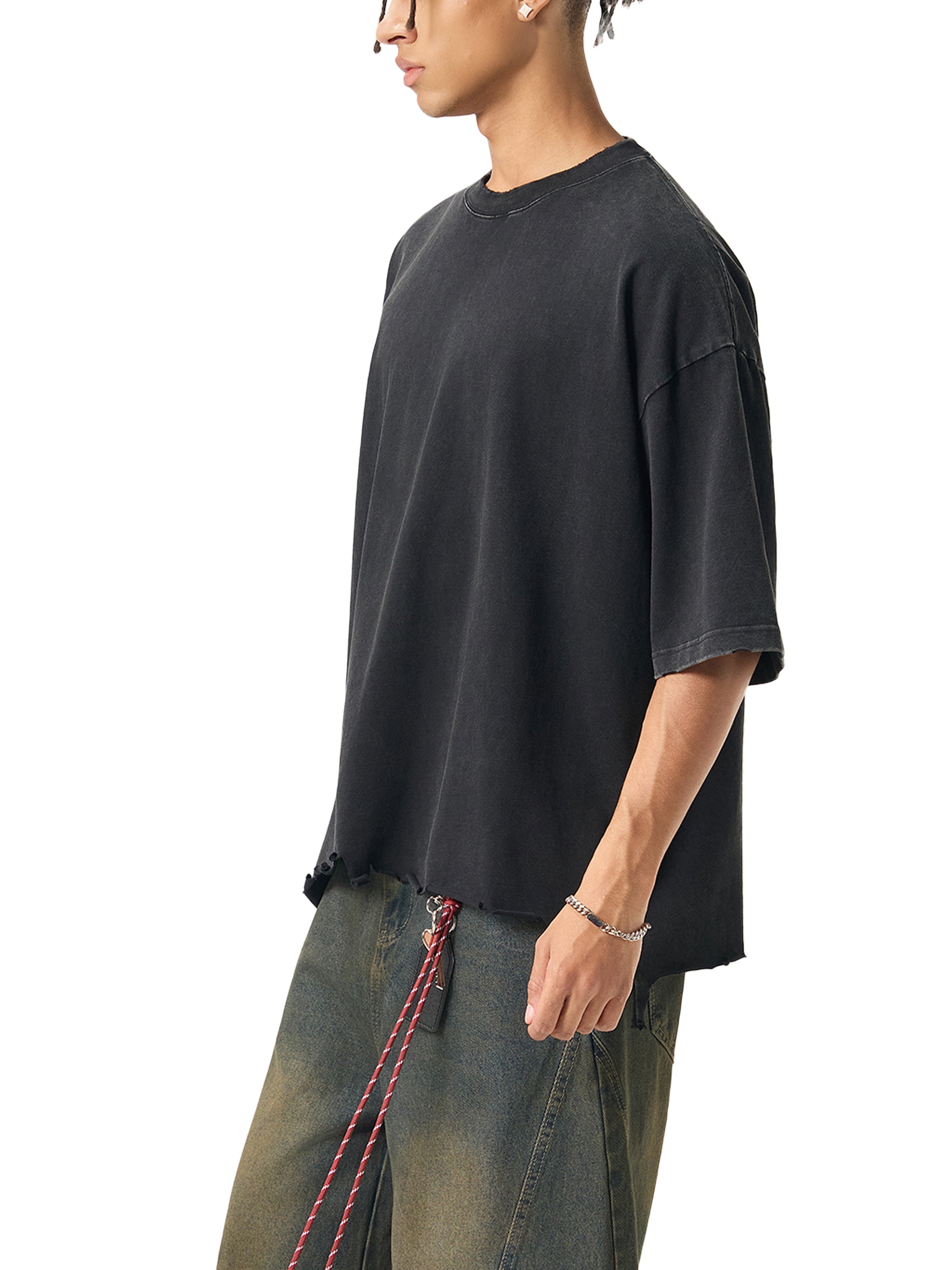 No Limits™ Special Series Ghost-Denim Signed T-Shirt - 340 GSM (10 oz)
