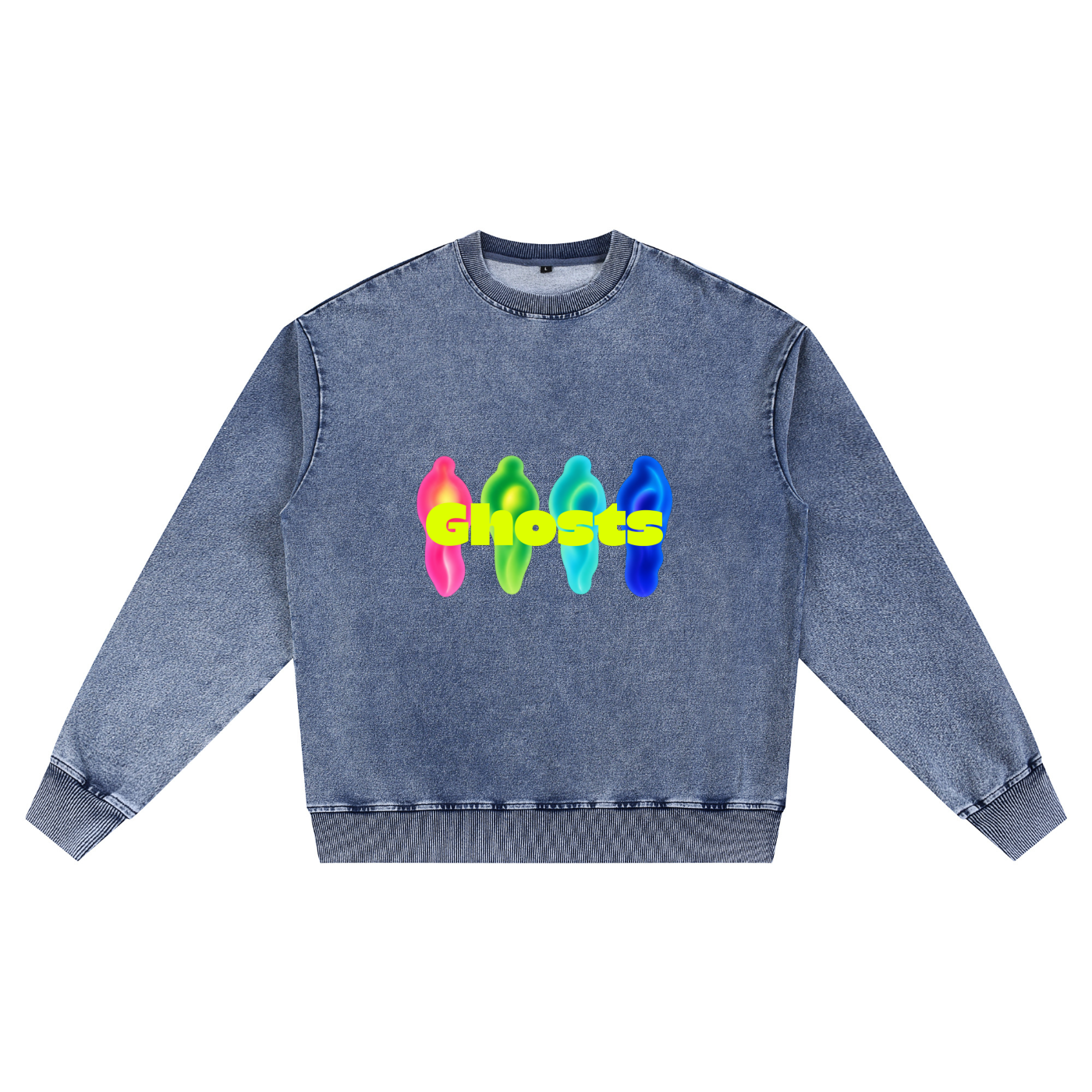 No Limits™ Special Series Ghost-Denim Sweatshirt - 380 GSM (11.2 oz)