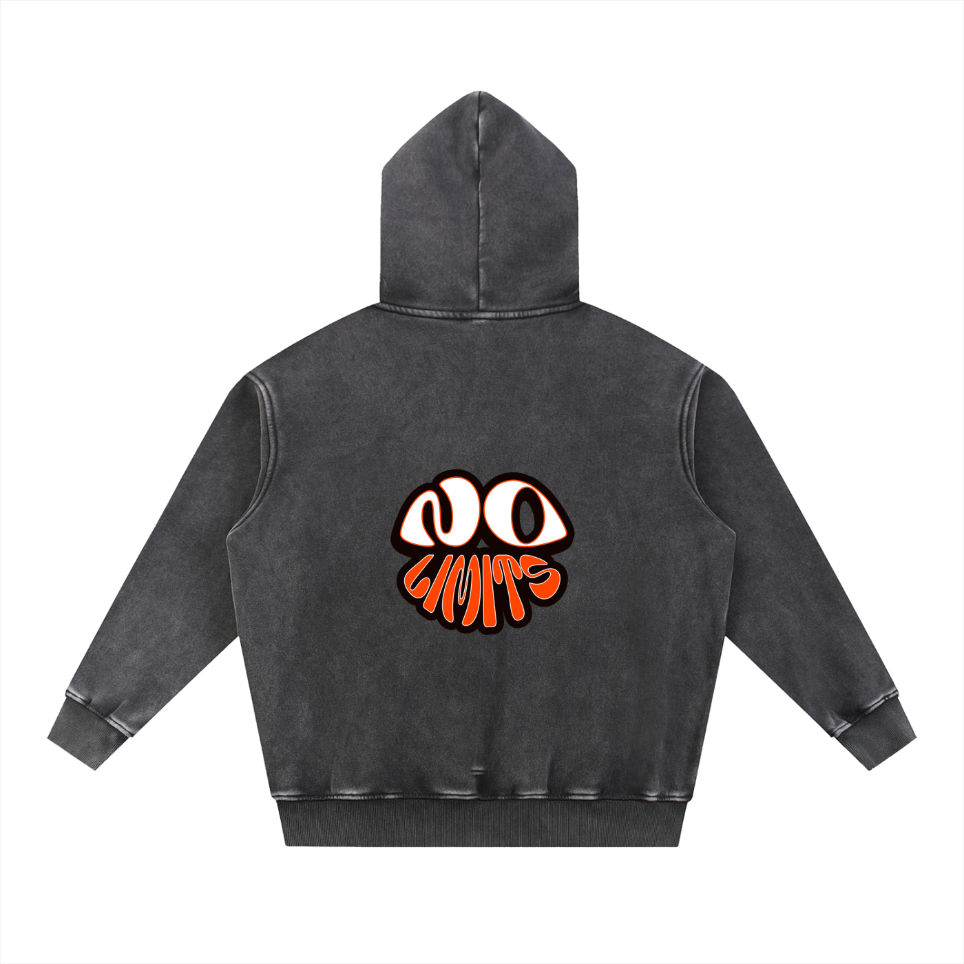 No Limits™ Special Series Ghost-Denim Hoodie - 355 GSM (10.5 oz)