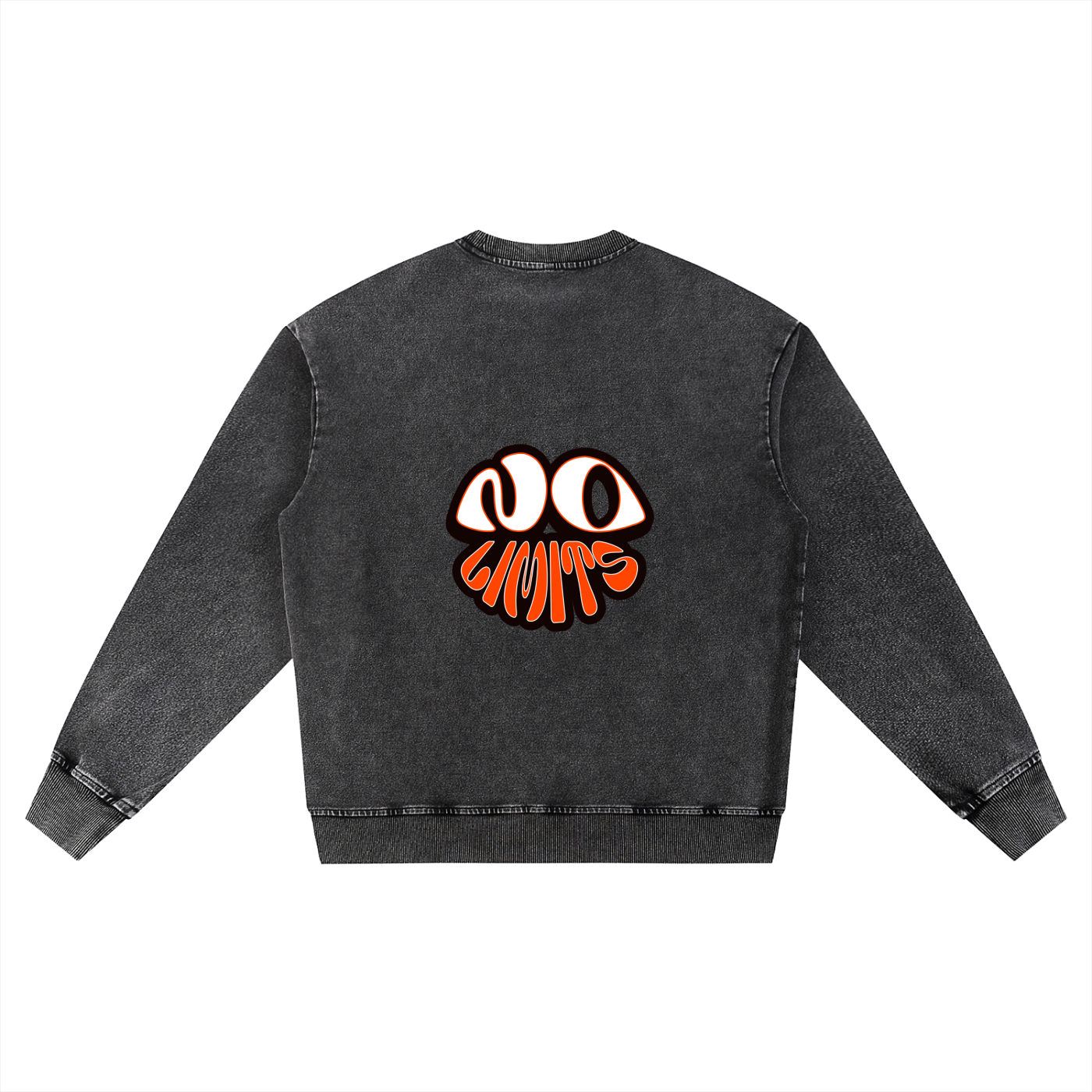 No Limits™ Special Series Ghost-Denim Sweatshirt - 380 GSM (11.2 oz)