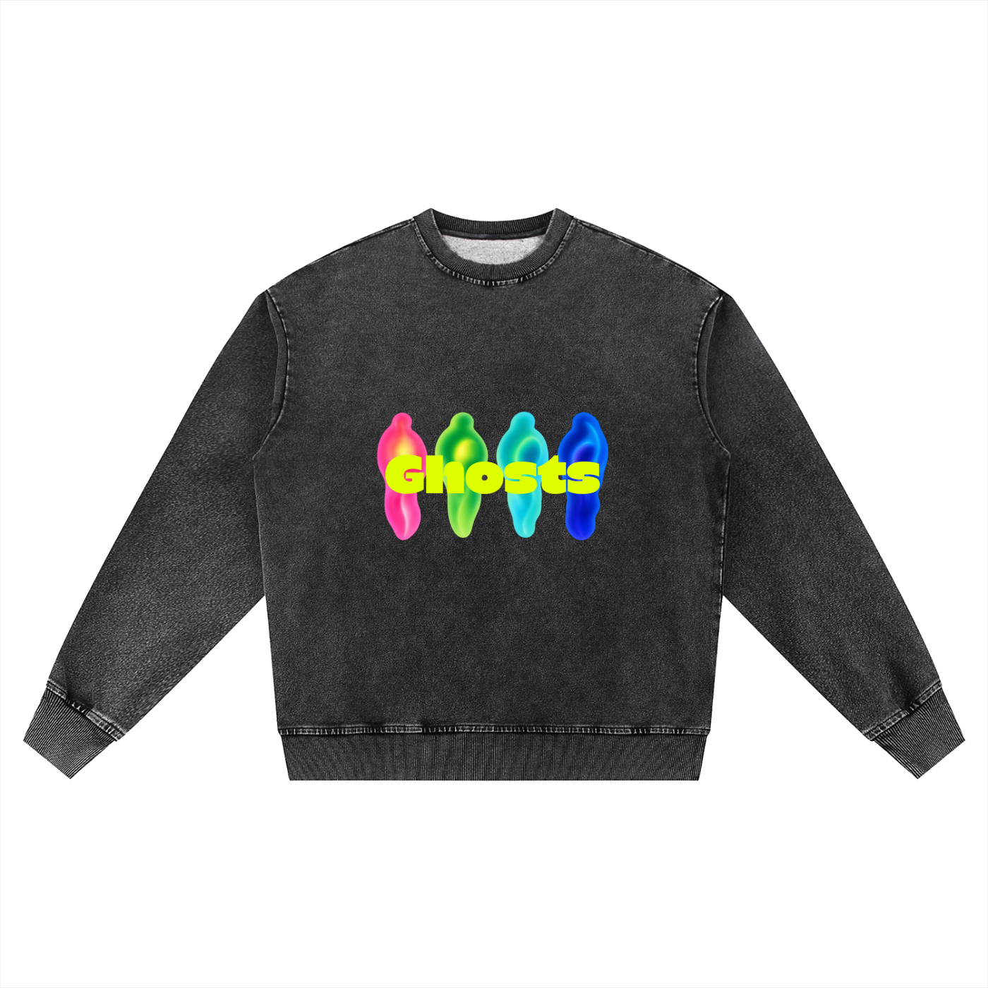 No Limits™ Special Series Ghost-Denim Sweatshirt - 380 GSM (11.2 oz)