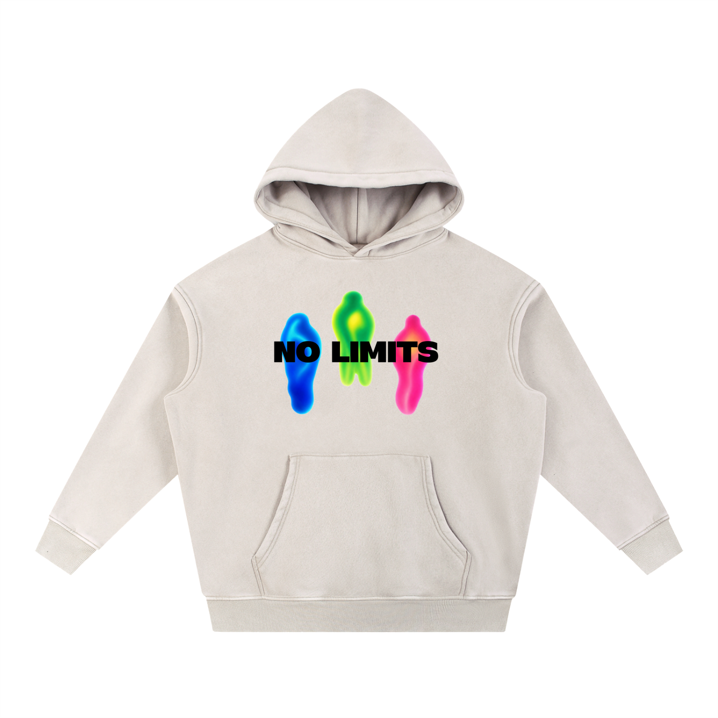 No Limits™ Special Series Ghost-Denim Hoodie - 355 GSM (10.5 oz)