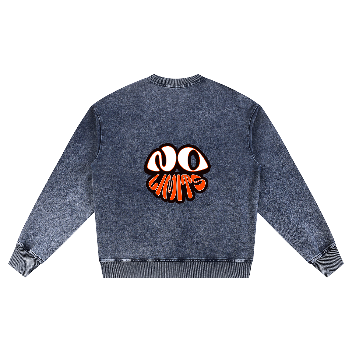 No Limits™ Special Series Ghost-Denim Sweatshirt - 380 GSM (11.2 oz)
