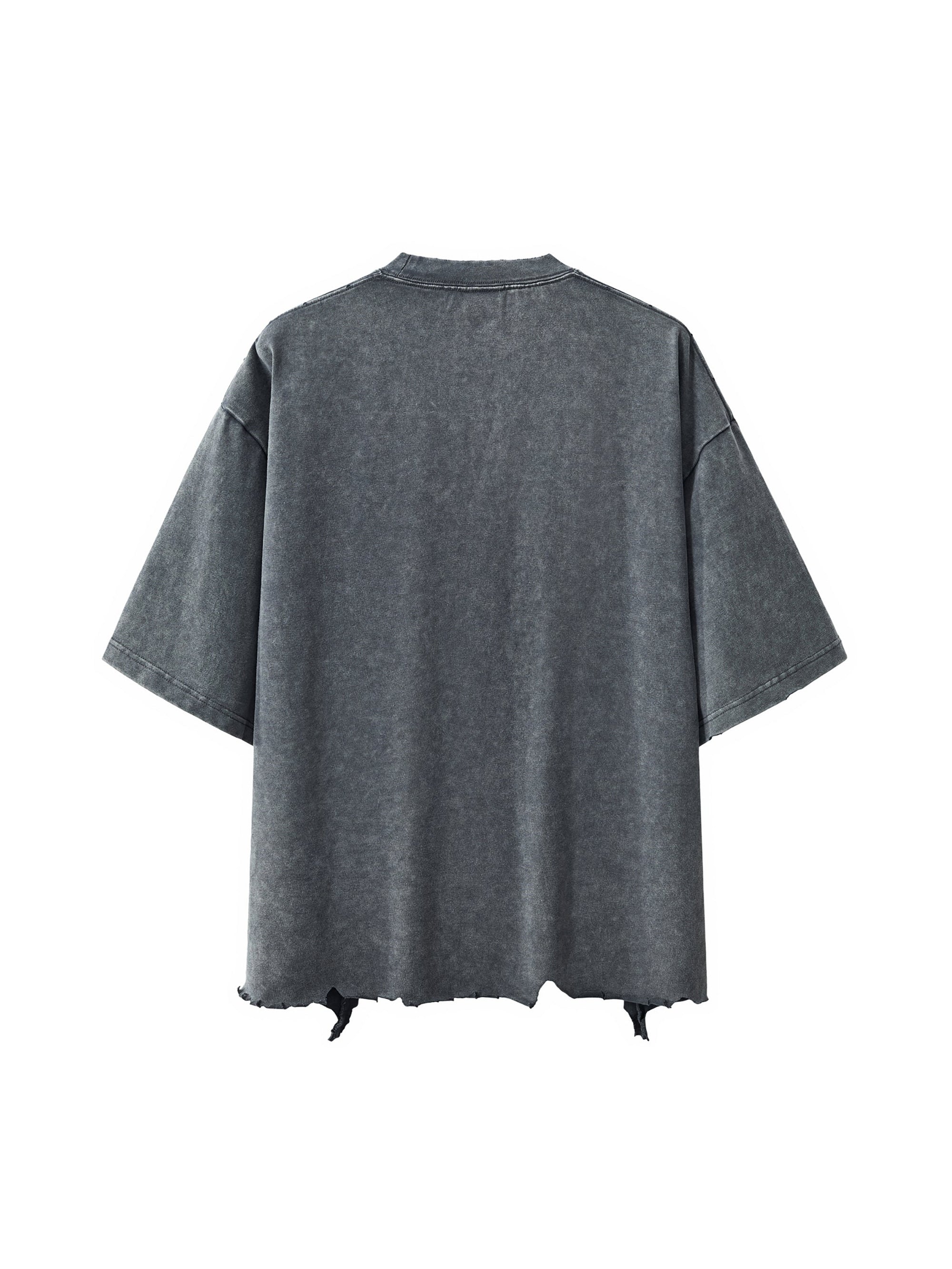 No Limits™ Special Series Ghost-Denim Signed T-Shirt - 340 GSM (10 oz)