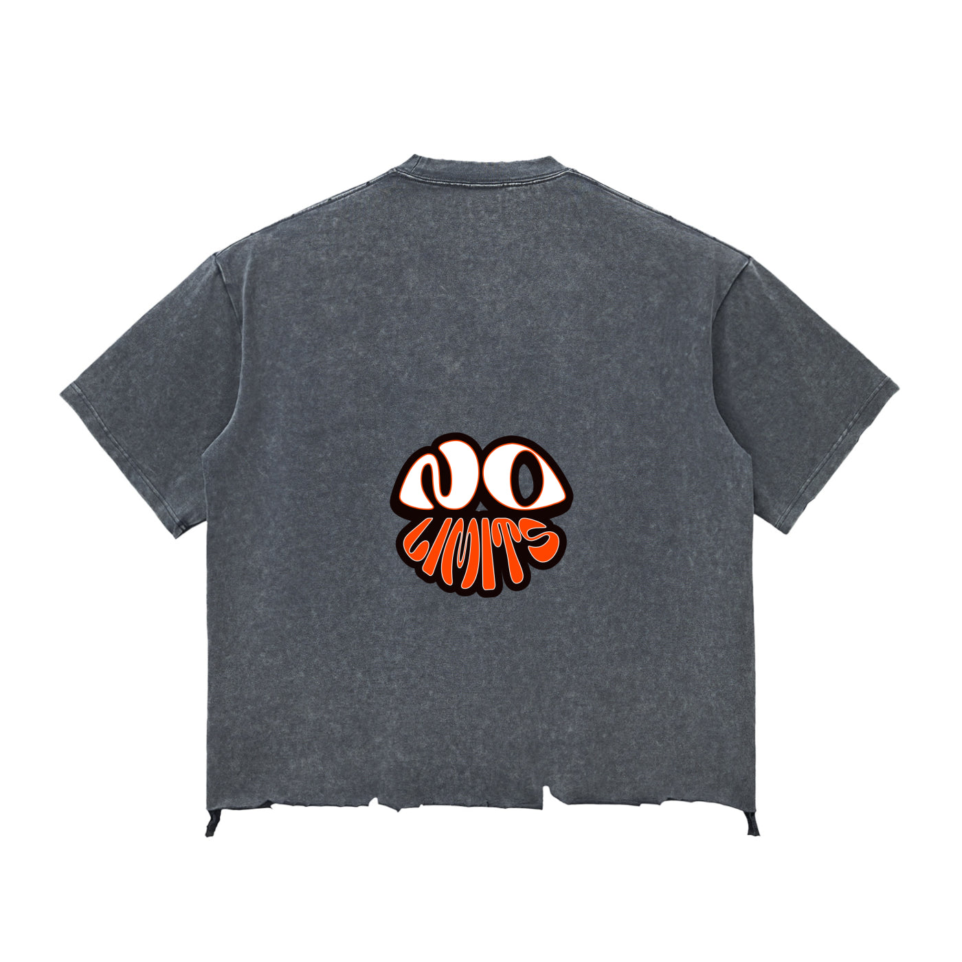 No Limits™ Special Series Ghost-Denim Signed T-Shirt - 340 GSM (10 oz)