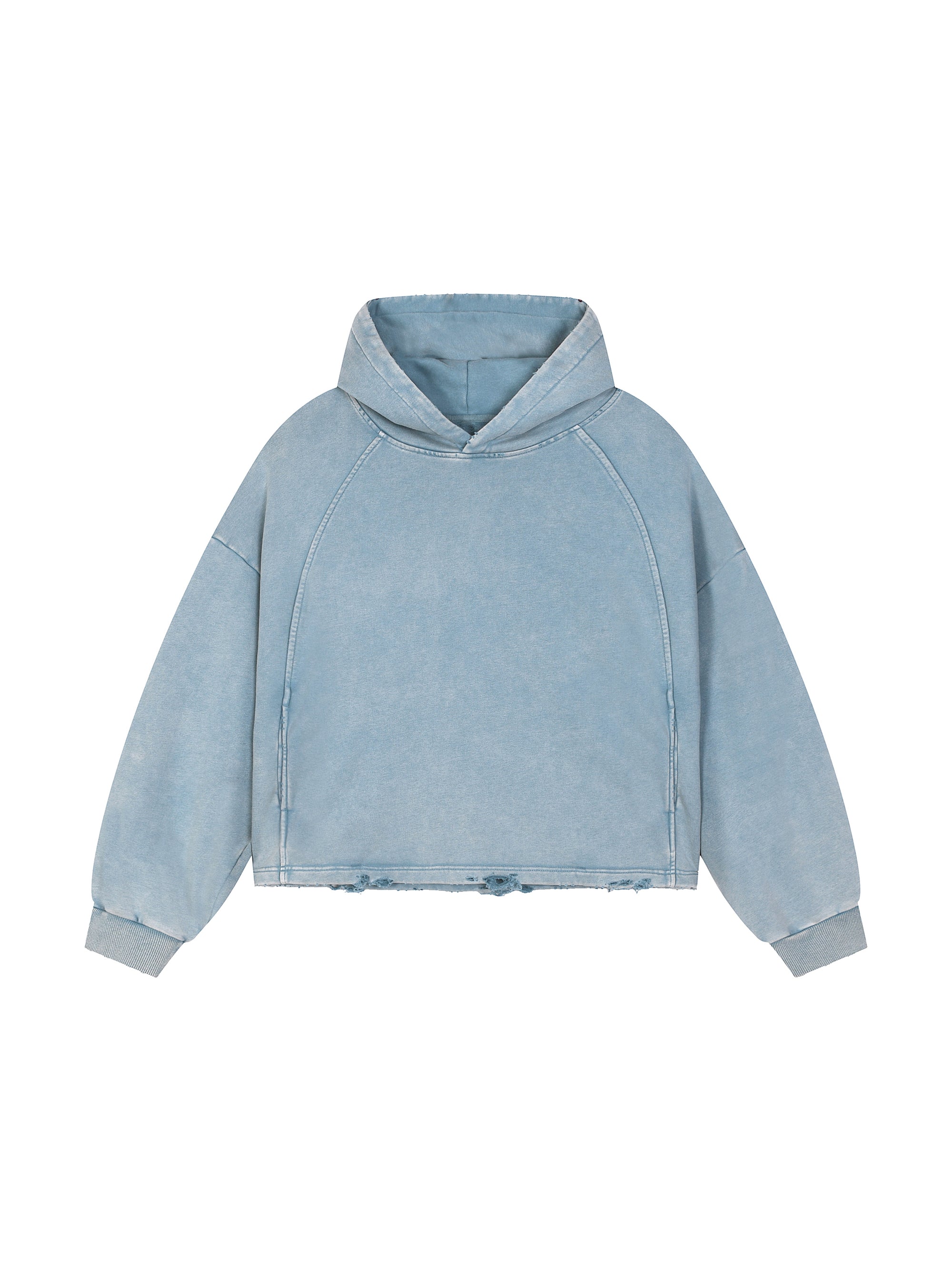 No Limits™ Special Series Brave & Kind Denim Hoodie  - 340 GSM = 10 oz